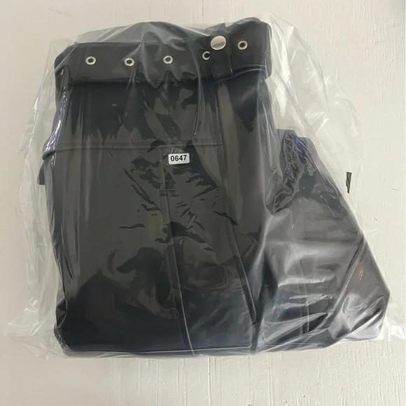 Anine Bing Benjamin Moto Biker Leather Jacket Size Small